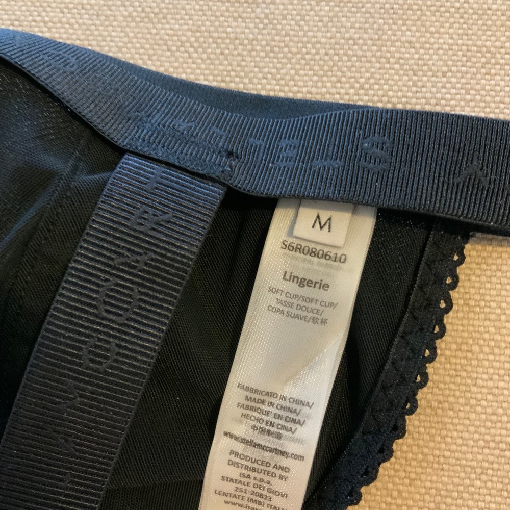 STELLA MCCARTNEY Betty Twinkling Triangle Bra NWT - Picture 7 of 10